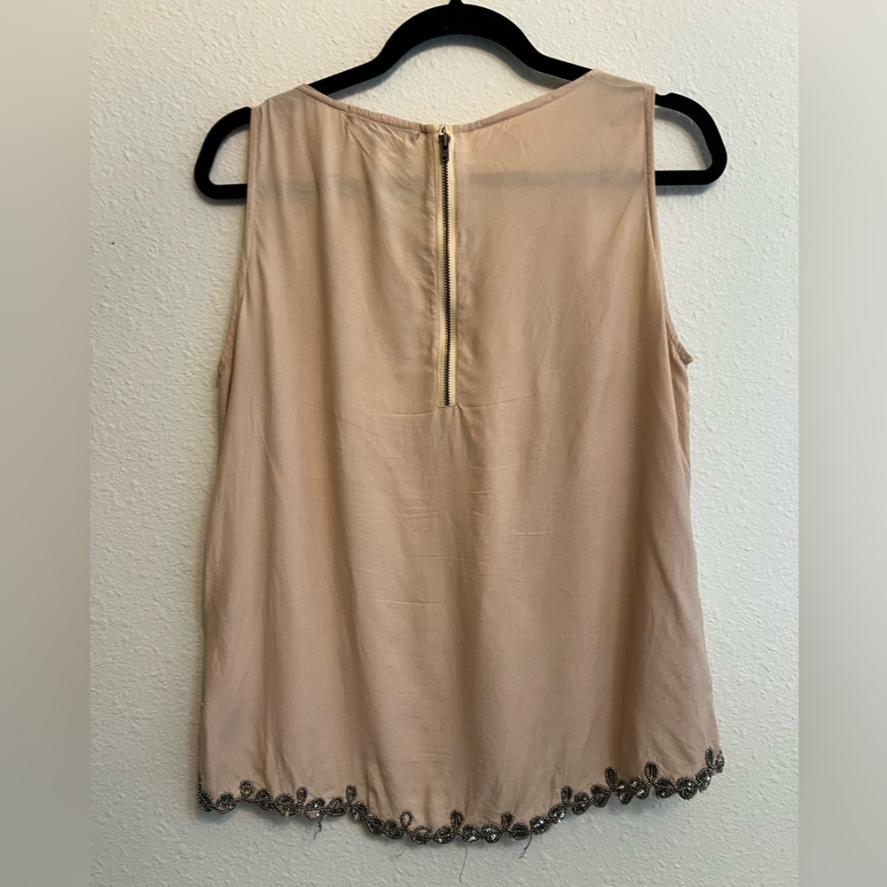 #995 Sanctuary Beaded and Sequin Tank Medium - Picture 2 of 4